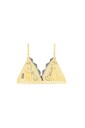 ROTATE Birger Christensen Lace Trim Bralette Yellow A/B x 75