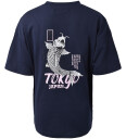Hound T skjorte Oversized Navy m. Trykk 14 år 164 T skjorte Blå
