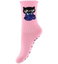 Mini Rodini Cats 3 Pack Anti Slip Socks   Multi/patterned   32/35