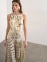 Topshop Mille Short Sleeve Maxi Dress Flerfarget 38