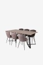 Furniture Fashion   Spisegruppe Maggie med spisestol Limhamn   Grå