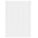 vidaXL Venetiansk persienne Hvit 213 x 140 cm 25 mm PVC