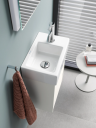 Duravit Ketho.2 Servantskap 1 Dør 364x238 mm Venstre Hvit Matt