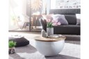 Willowdale Sofabord 60 cm Rundt - Brun/Hvit