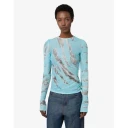 Moschino Dame Topper Blå XS,