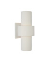 Visual Comfort Chalmette Medium Layered Sconce Plaster White