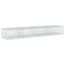 vidaXL Gabion med 3,5 mm tråd og 5x10 cm mesh 400x100x50 cm