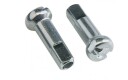 DT Swiss sølv nippel 2,0 x 12 mm 1 stk.