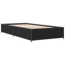  Sengeramme svart 75x190 cm konstruert tre og metall 8721012986473