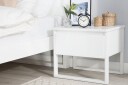 Giulia Nattbord 50 cm - Hvit