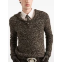 Dolce & Gabbana Herre Strikkevarer Brun XL,