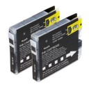 inkClub KBA030-2 Blekkpatron sort, 2pk