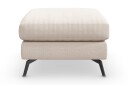 Ocean Lyx Fotskammel - Beige/Svart