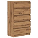  Kommode artisan eik 60x36x103 cm konstruert tre 8721158435224