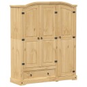  Garderobe Corona 151,5x52x186 cm heltre furu