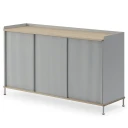 Muuto Enfold skjenk 148 x 45 cm    oiled oak Grey