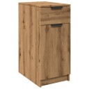  Skap for skrivebord artisan eik 33x50x75 cm konstruert tre 8721158442871