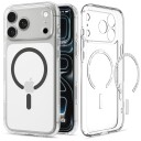 Spigen Ultra Hybrid MagSafe Deksel for iPhone 17/18 Pro Max - Gjennomsiktig Grafitt