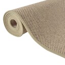vidaXL Teppeløper sisal-utseende sand 80x250 cm