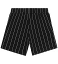 FILA Lubaco Regular Pinstriped Sweat Shorts Black 122 128