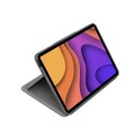 Logitech Folio Touch for iPad Air (4th generation) - Grey - iPad tablet - Tastatur & Foliosett - Nordisk - Grå