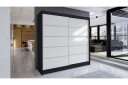 Garderobe Talin   Svart/Hvit