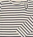 Petit Piao Body I/e   PPSky   Navy Blazer Striped   Petit Piao   74   Langermet Body Beige Hvit Marineblå