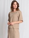 Bruun & Stengade Bs Lucianne Regular Fit Top Brown M