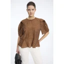 Munthe Dame Bluser & Skjorter Brun L,