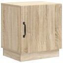  Nattbord Sonoma eik 43 x 34,5 x 47 cm Konstruert tre