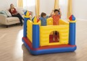 Oppblåsbar trampoline Slott for barn 174 x 174 x 135 cm 48259 INTEX