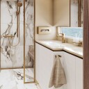 Hansgrohe AddStoris håndkleknagg, dobbelt, børstet bronze