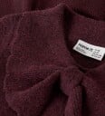 Name It Kjole - Strikk - Tyll - NmfRadina - Catawba Grape - Name It - 1½ år (86) - Kjole Bordeaux Lilla