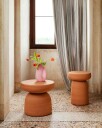Tototo Side Table Ø38 Terracotta
