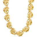 Pilgrim Inner Necklace Gold Plated   Gold   ONE SIZE