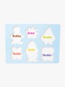 Babblarna Formpuslespill 6 figurer