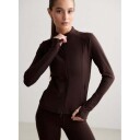 Aim"n Women"s Sense Zip Jacket Chocolate M