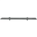 vidaXL Flytende hyller 2 stk glass 60x20 cm 8 mm
