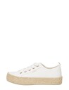 ONLY Onlida 1 Lace Up Espadrille Sneaker Noos   White   40