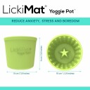 Lickimat Yoggie Pot Orange (645.5462)
