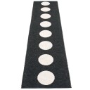 Pappelina Vera matte 70x375 cm black/vanilla
