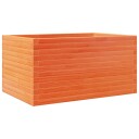 Plantekasse voksbrun 90x60x45,5 cm heltre furu