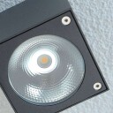Lucande Terningformet LED-taklampe Cordy til utebruk