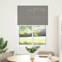  plisségardin antrasitt 95x100 cm Stoff Bredde 94,4 Polyester