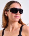 Bumpro Sundazed Sports Glasses Black+White 2 PACK