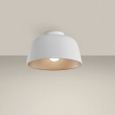 Nordesign Miso taklampe 28,5 cm - Hvit/Gullfarget