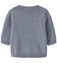 Name It Cardigan - Strikk - NbmObase - Tradewinds - Name It - 50 - Cardigan Grå Marineblå