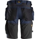 Snickers Workwear 6141 AllroundWork Arbeidsshorts marineblå/svart Marineblå/Svart, Klær