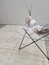 Tribeca Viskoseteppe 240x340 cm Rektangulær   Sand