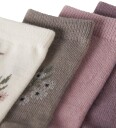 Name It Sokker   NmfWak   4 pack   Paddehakk/4P Sate Jaq+ Tpad   Name It   25/27   Sokker Beige Brun Grå Hvit Lilla Rosa
